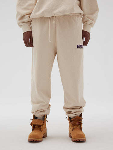 EDEN Recycled sweatpants Natural