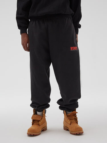 EDEN Recycled sweatpants Black