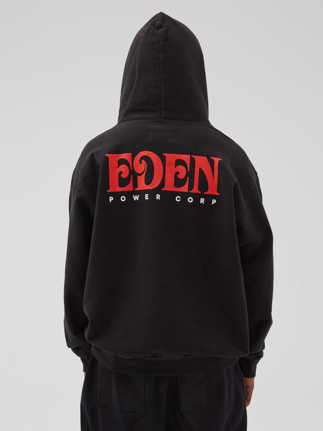 EDEN Recycled hoodie Black